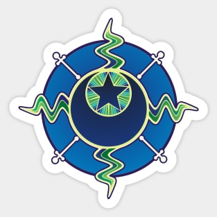 Mystic sign Sticker